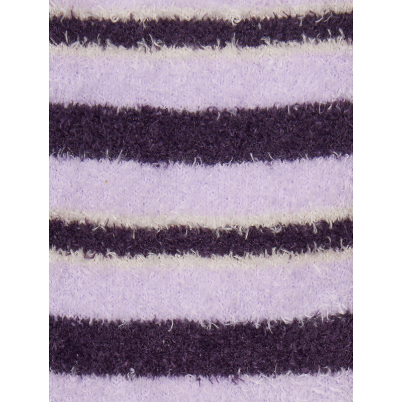 LeMieux Mini Sabrina Stripe Fluffies - Lilac-2