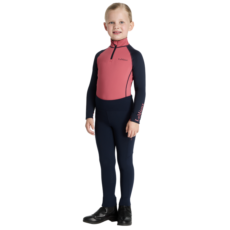 LeMieux Mini Nora Brushed Pull On - Navy-4