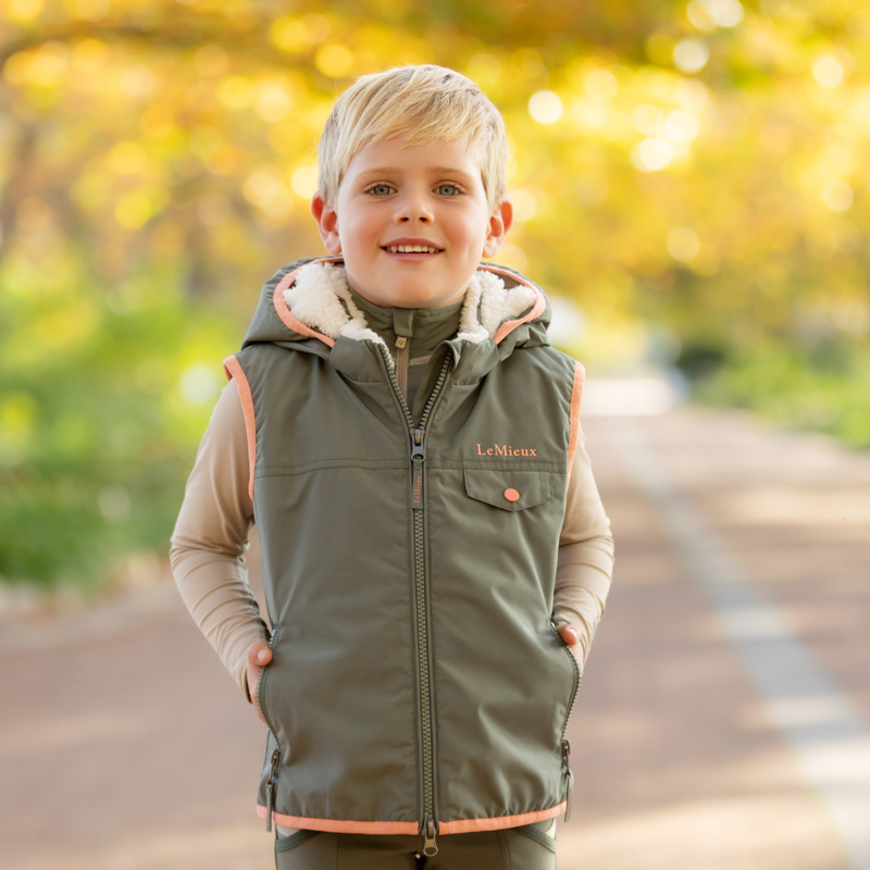LeMieux Mini George Gilet - Rosemary-6