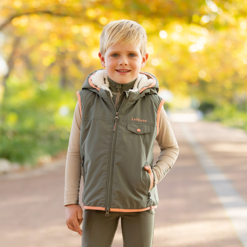 LeMieux Mini George Gilet - Rosemary-4