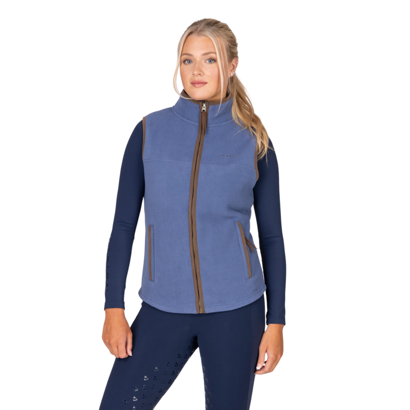 Aubrion Core Fleece Gilet - Blue