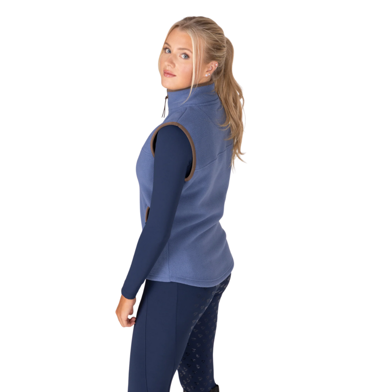 Aubrion Core Fleece Gilet - Blue-1