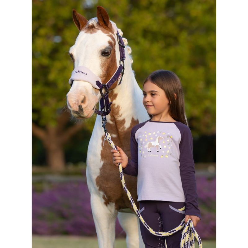 LeMieux Mini Jamie Lemon Long Sleeve Top - Lilac-6