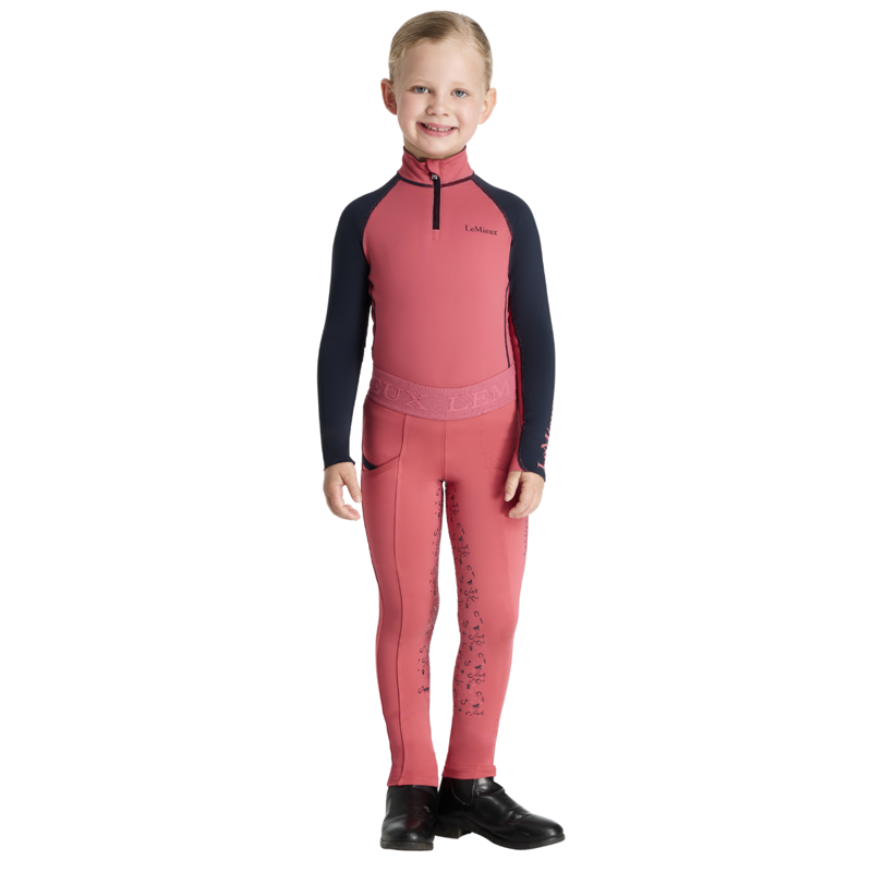 LeMieux Mini Base Layer - Cranberry-3