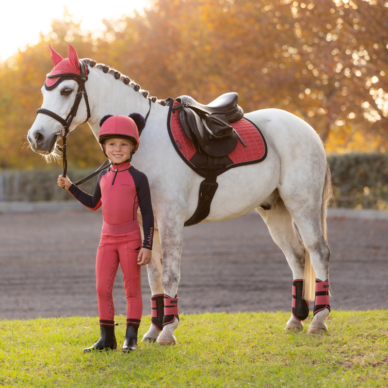 LeMieux Mini Base Layer - Cranberry-5