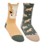 LeMieux Mini Cotton Character Socks Haflinger 2 Pack - Rosemary