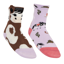 LeMieux Mini Cotton Character Socks Paint Pony 2 Pack - Lilac