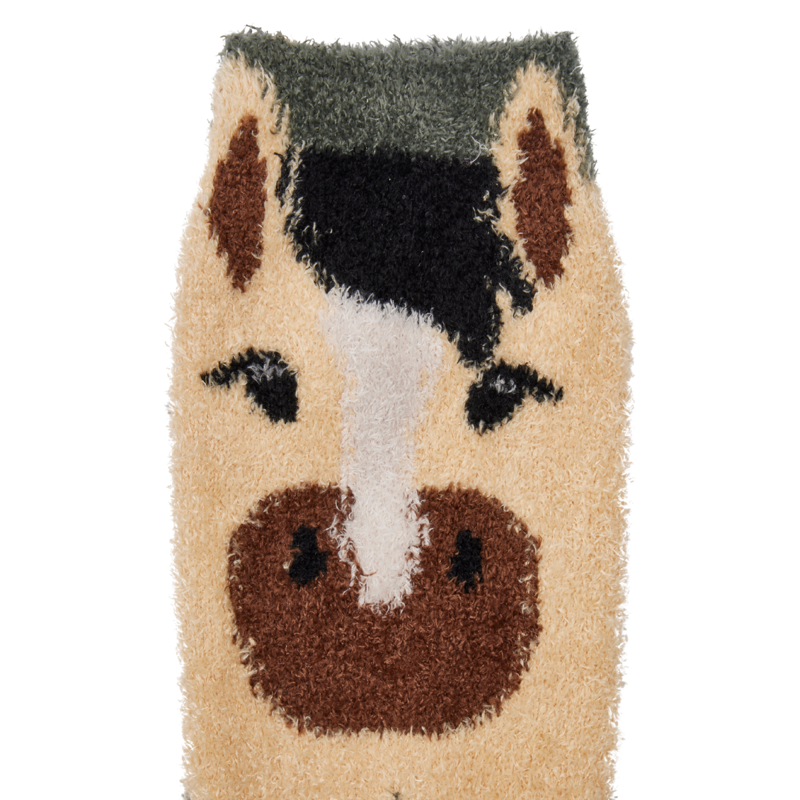 LeMieux Fluffy Character Socks - Dream Rosemary-1