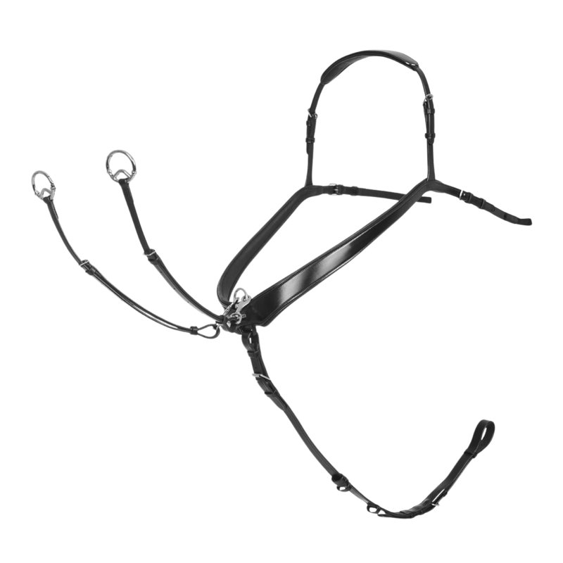 LeMieux Kudos Bridge Breastplate - Black