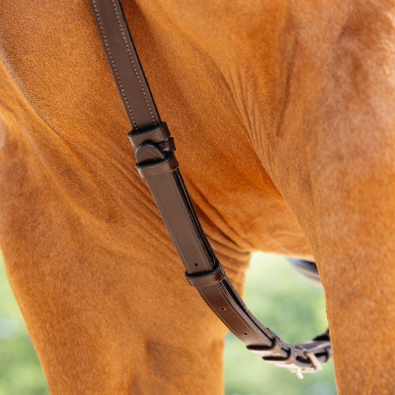 LeMieux Kudos Bridge Breastplate - Havana-2