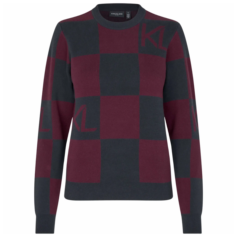 Kingsland KLMelanie Ladies Knitted Pullover - Plum Wine