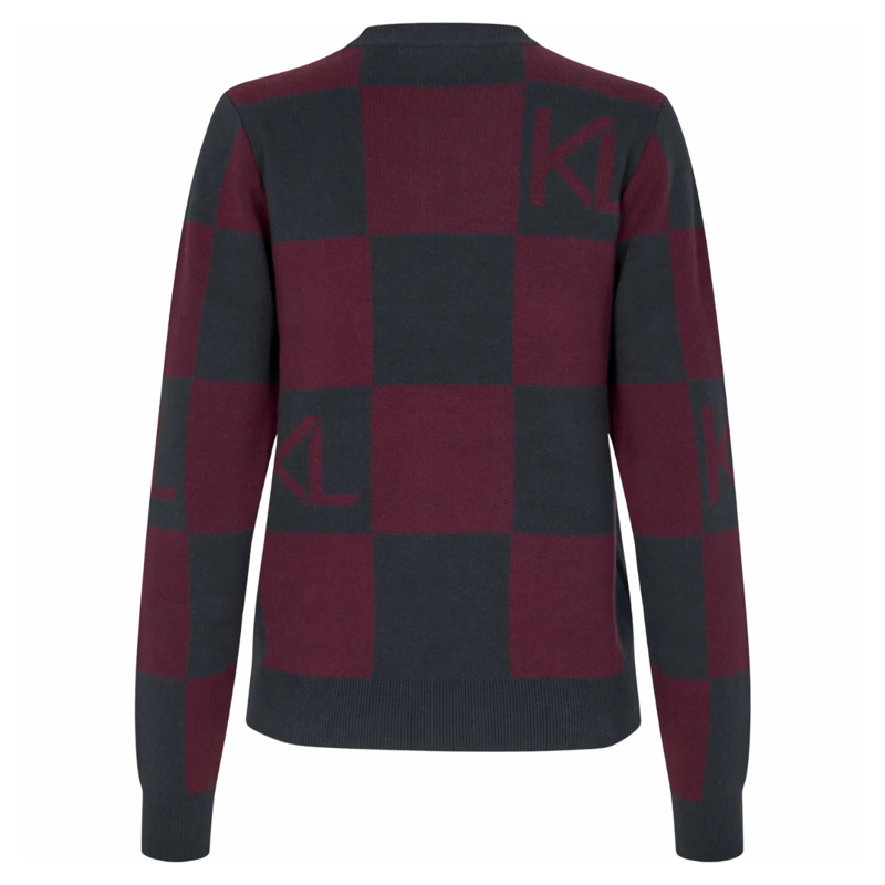 Kingsland KLMelanie Ladies Knitted Pullover - Plum Wine-1