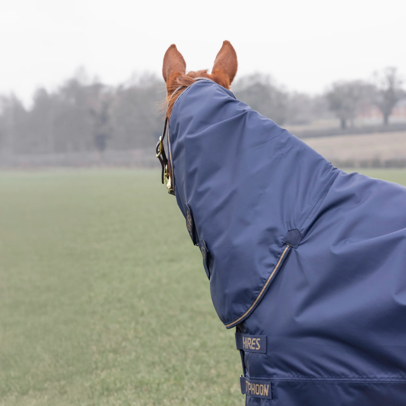 Shires Typhoon Lite Combo Turnout Rug - Navy-3