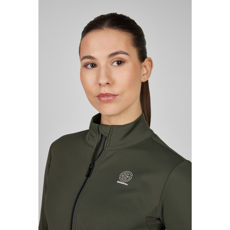 Eskadron Zip-Shirt Dynamic AW25 - Deep Green-2