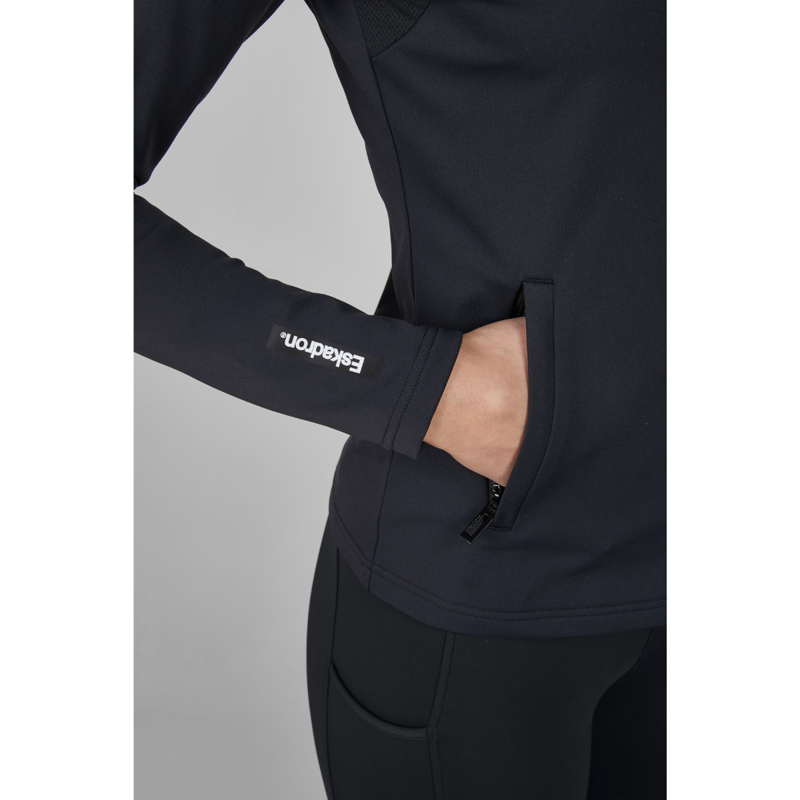 Eskadron Zip-Shirt Dynamic AW25 - Black-3