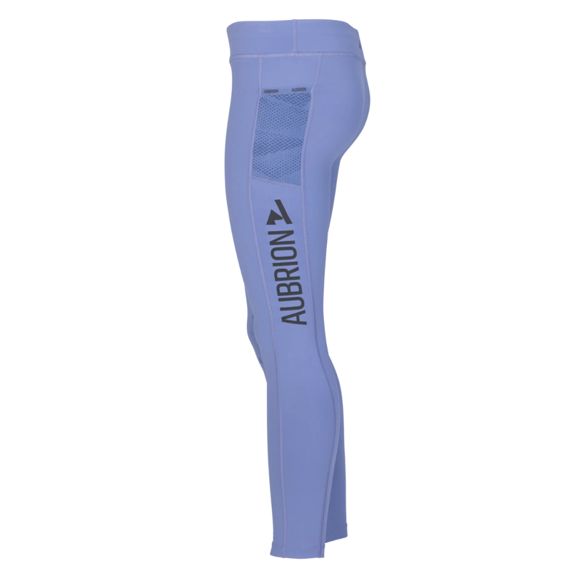 Aubrion Young Rider React Non-Stop Riding Tights - Sky-2