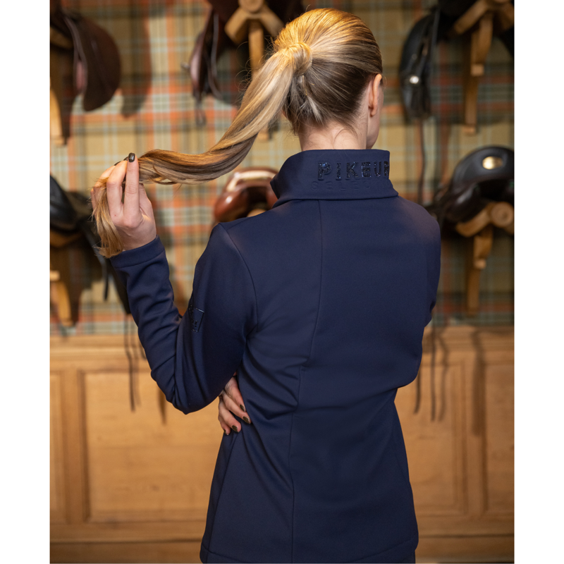 Pikeur Ladies Fleece Jacket - Night Blue-3