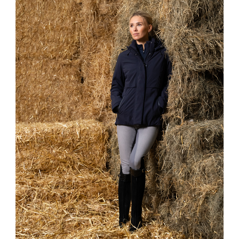 Pikeur Ladies Waterproof Jacket - Night Blue-2