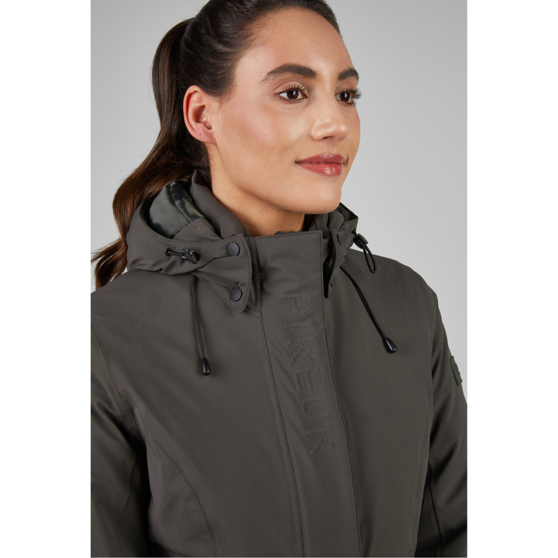 Pikeur Ladies Waterproof Jacket - Deep Khaki-4