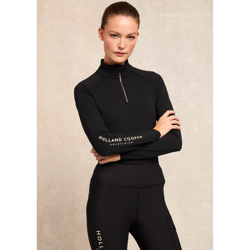 Holland Cooper Chiltern Base Layer - Black-3