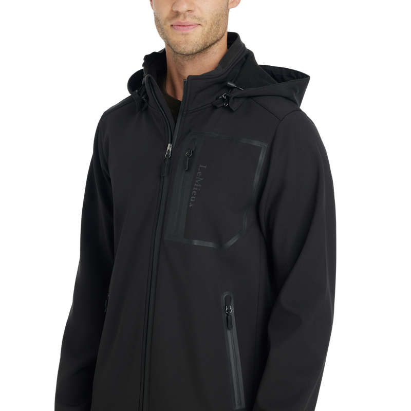 LeMieux Men's Softshell Jacket - Black-2