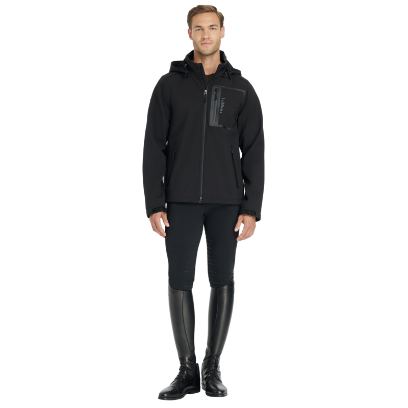 LeMieux Men's Softshell Jacket - Black-3