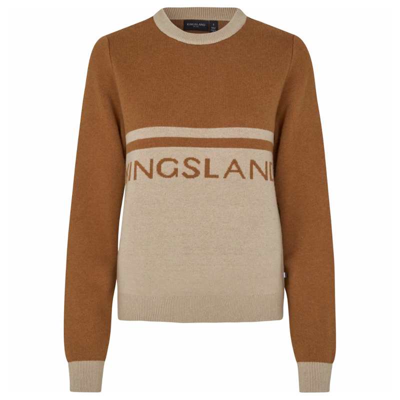 Kingsland KLMarina Ladies Knitted Pullover - Argan Oil