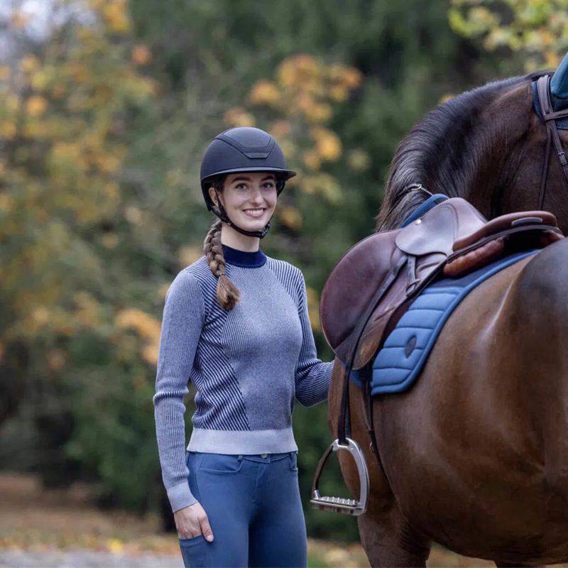 Kingsland KLMarion Ladies Rib Pullover - Quarry-3