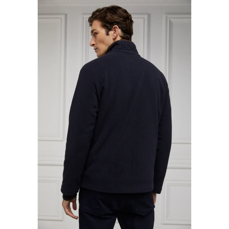 Holland Cooper Men's Country Fleece Jacket - Ink Navy-8