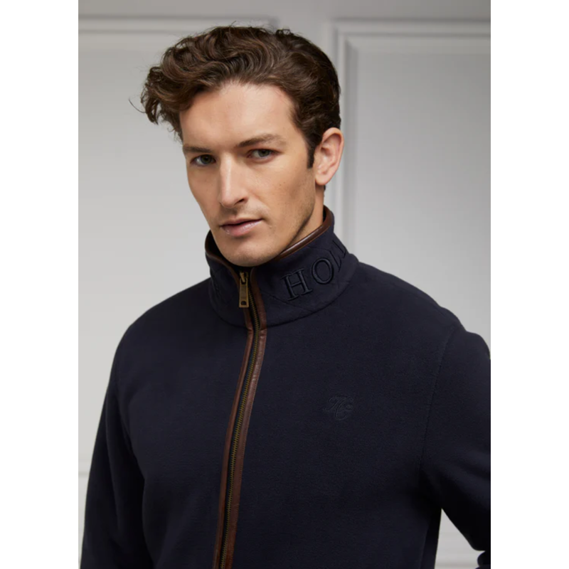Holland Cooper Men's Country Fleece Jacket - Ink Navy-6