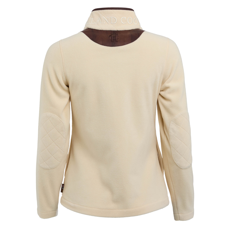 Holland Cooper Country Fleece Quarter Zip - Cream-8