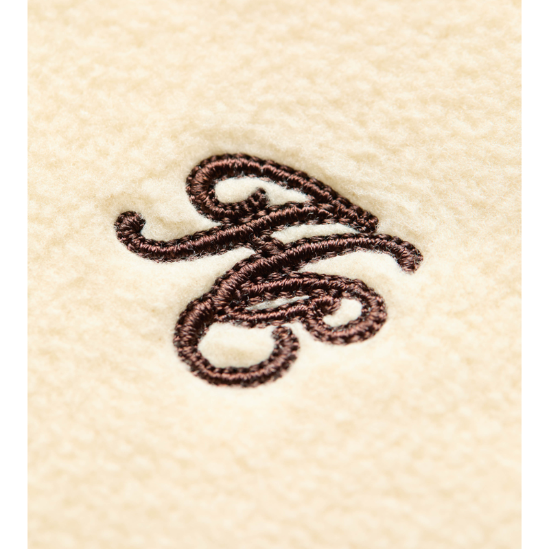 Holland Cooper Country Fleece Quarter Zip - Cream-7