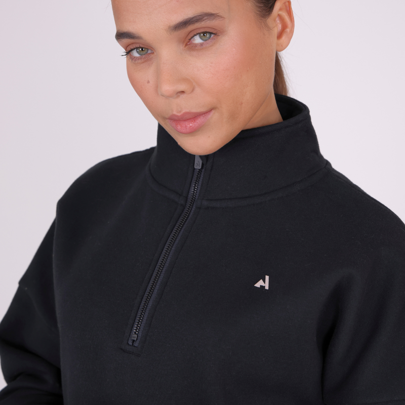 Aubrion React Half Zip Sweatshirt - Shadow-2
