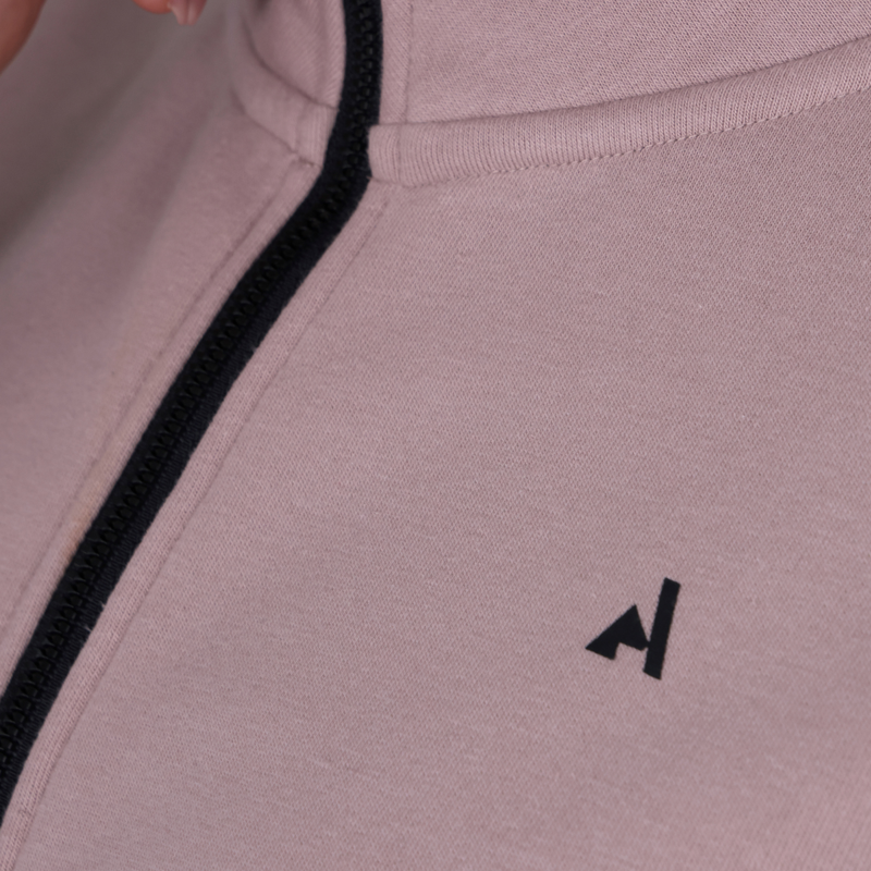 Aubrion React Half Zip Sweatshirt - Sand-9