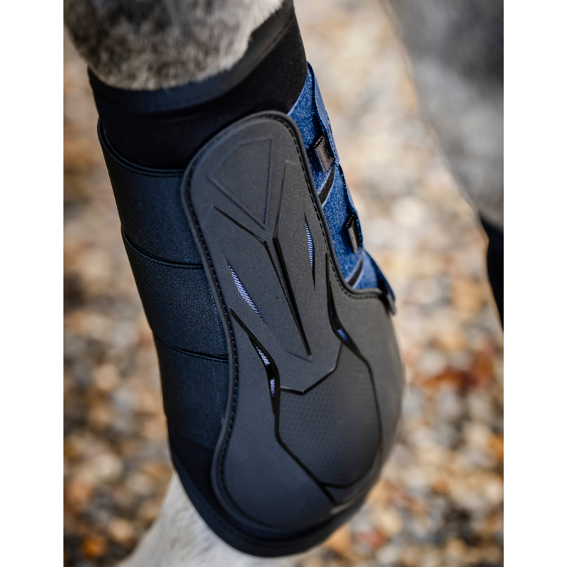 Horseware Classic Brushing Boots - Large - Navy-4