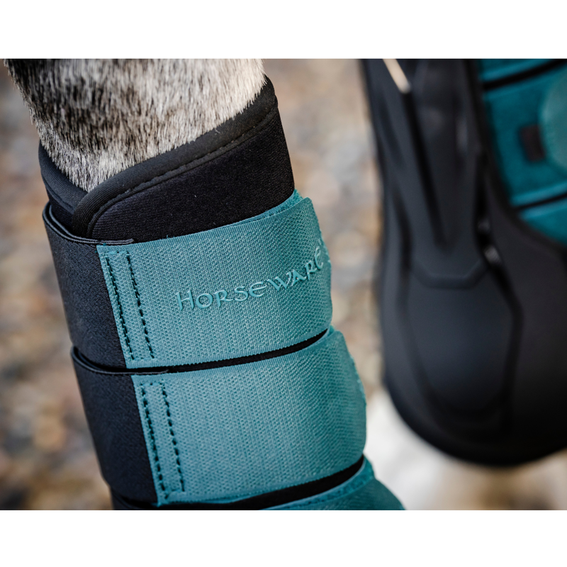 Horseware Classic Brushing Boots - Dynasty Green-6