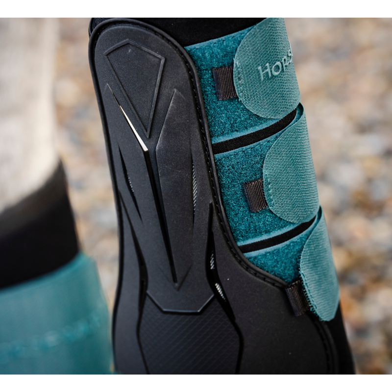 Horseware Classic Brushing Boots - Dynasty Green-1