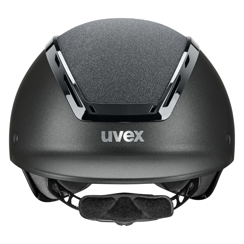 Uvex Exxeed Starshine MIPS Riding Hat - Black-1