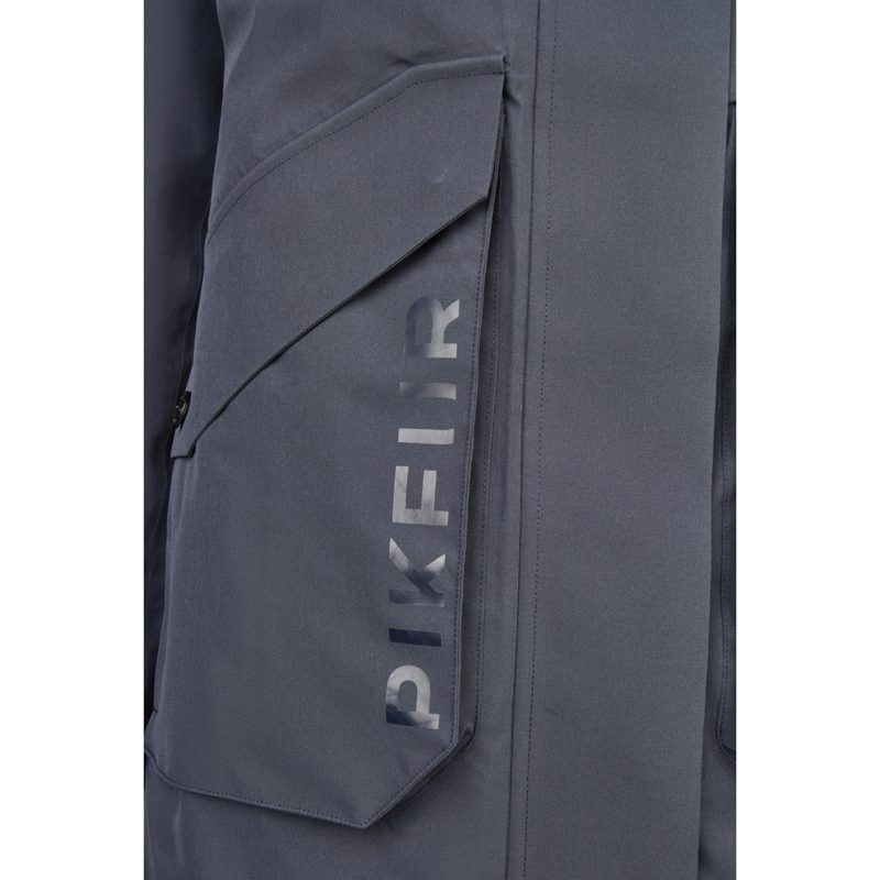 Pikeur Athleisure Ladies Raincoat - Graphite Blue-5