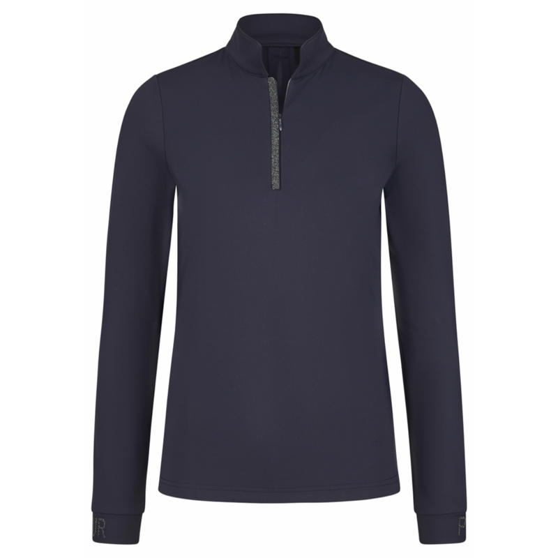 Pikeur Selection Ladies Zip Shirt - Night Blue