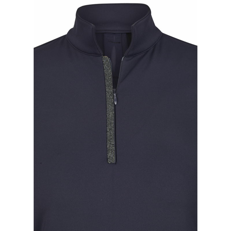 Pikeur Selection Ladies Zip Shirt - Night Blue-5