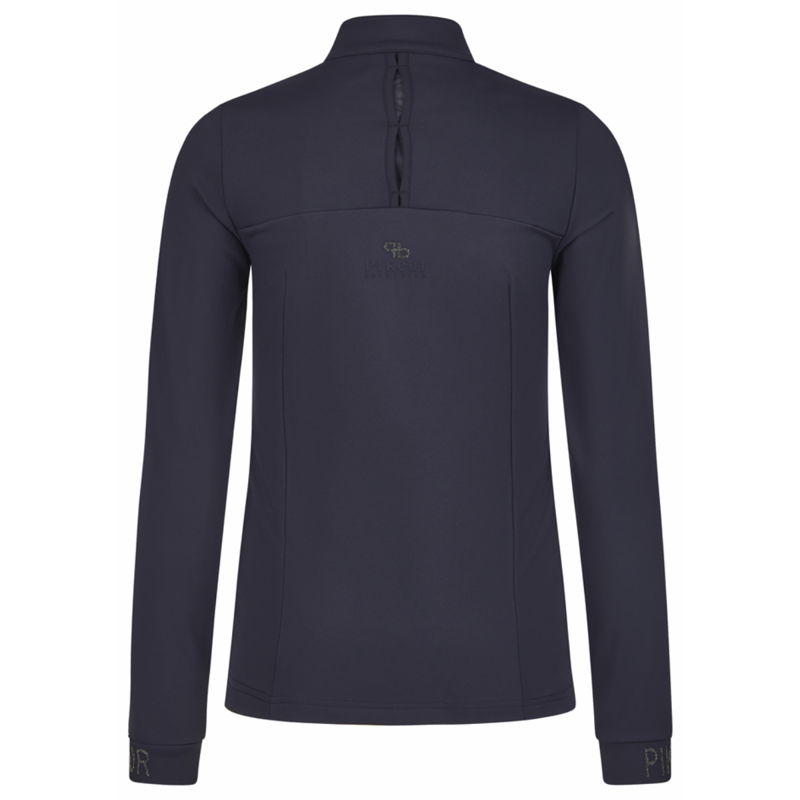 Pikeur Selection Ladies Zip Shirt - Night Blue-1