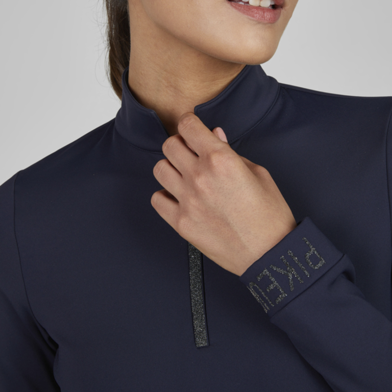 Pikeur Selection Ladies Zip Shirt - Night Blue-3