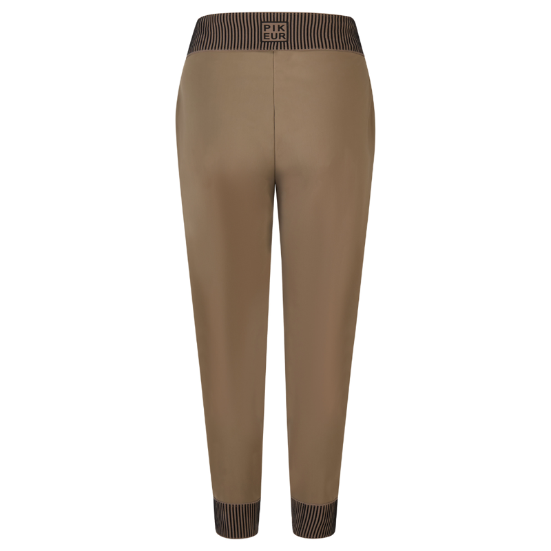 Pikeur Selection Ladies Jogger Pants - Slate Brown-1