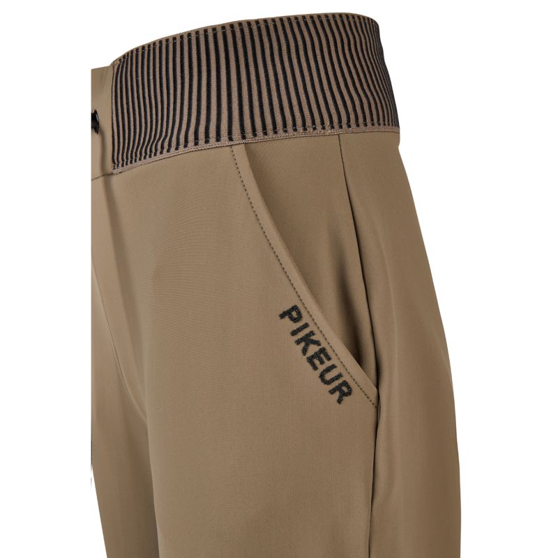 Pikeur Selection Ladies Jogger Pants - Slate Brown-4