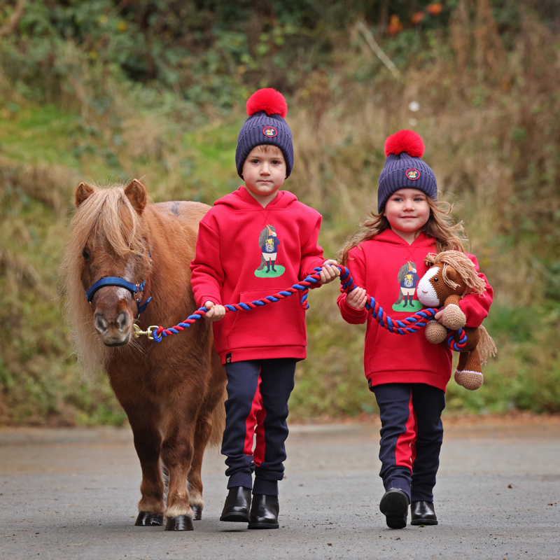 Shires Children's Winnie and Me Hoodie - Red-9