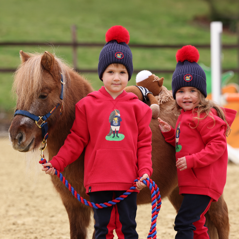 Shires Children's Winnie and Me Hoodie - Red-2