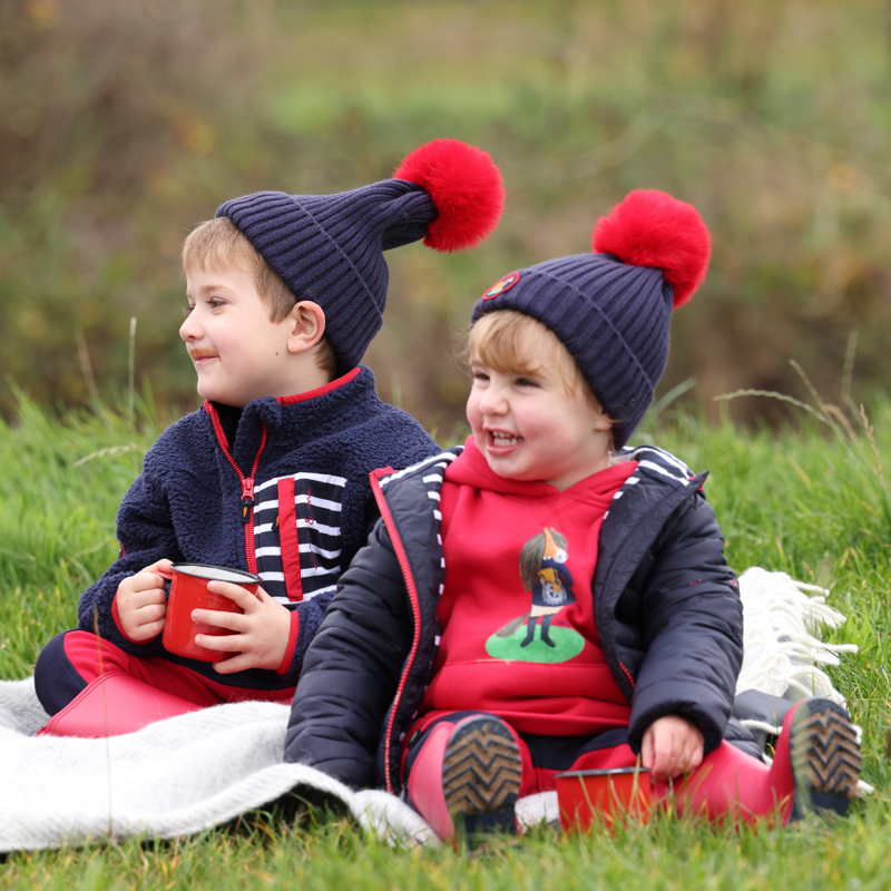 Shires Children's Winnie and Me Hoodie - Red-7