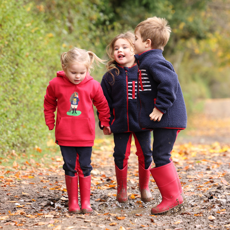 Shires Children's Winnie and Me Hoodie - Red-6
