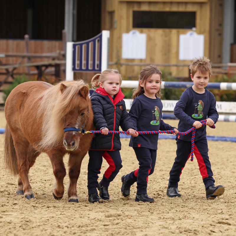 Shires Winnie and Me Long Sleeve Top - Navy-7